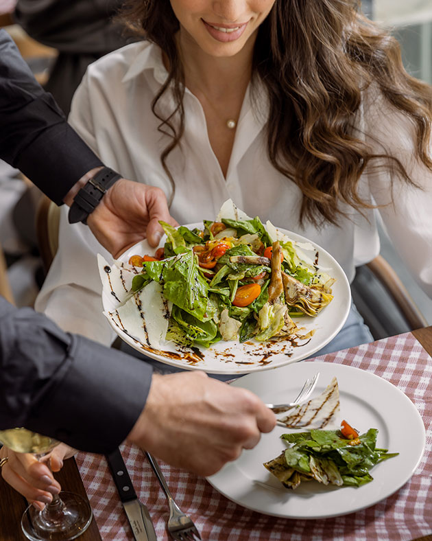 Insalata di carciofi alla romana