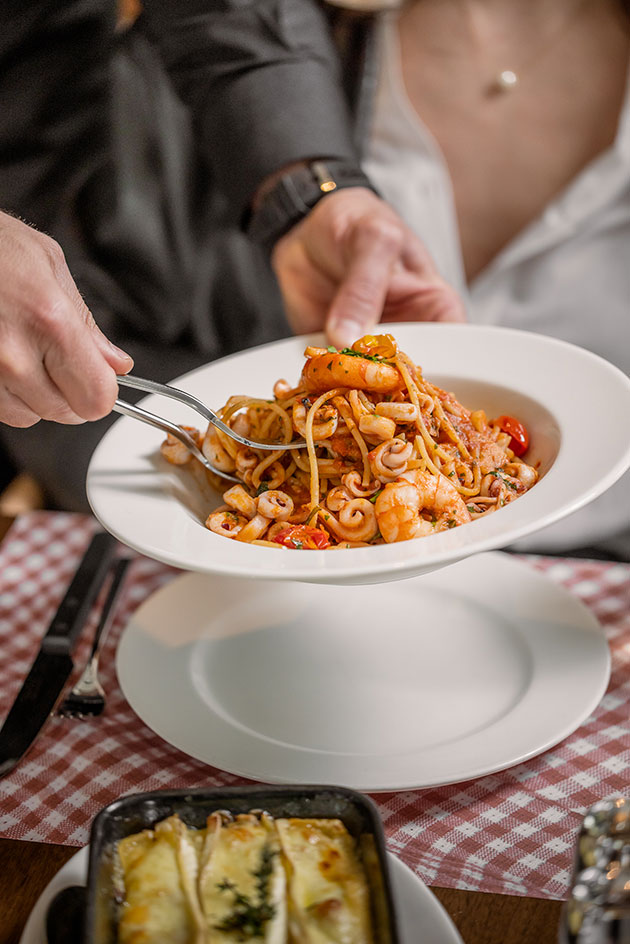 Pasta frutti di mare